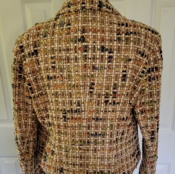 Lafayette 148 New York tweed Blazer size 8 - Picture 3 of 5